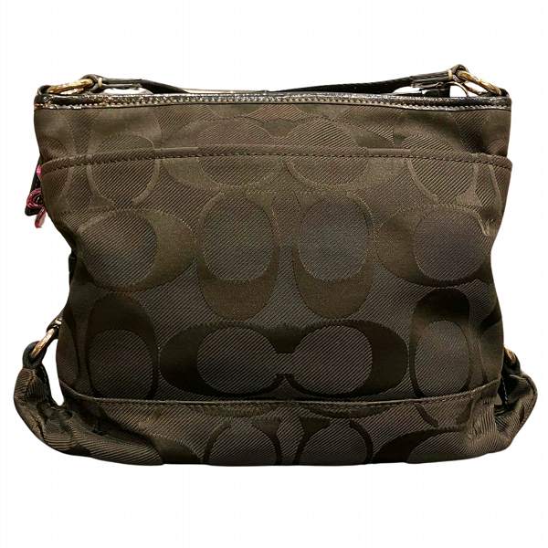 Coach Canvas Leather Daisy Shoulder Bag F16550