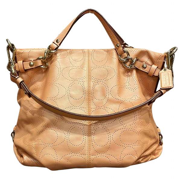 Coach Signature Leather 2WAY Bag F16908