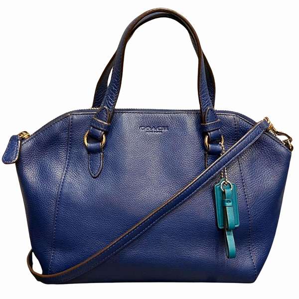 Coach Leather 2WAY Bag Handbag F30281