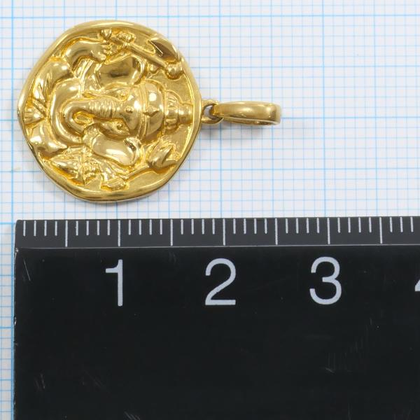 K24 Yellow Gold Pendant Top in Excellent Condition