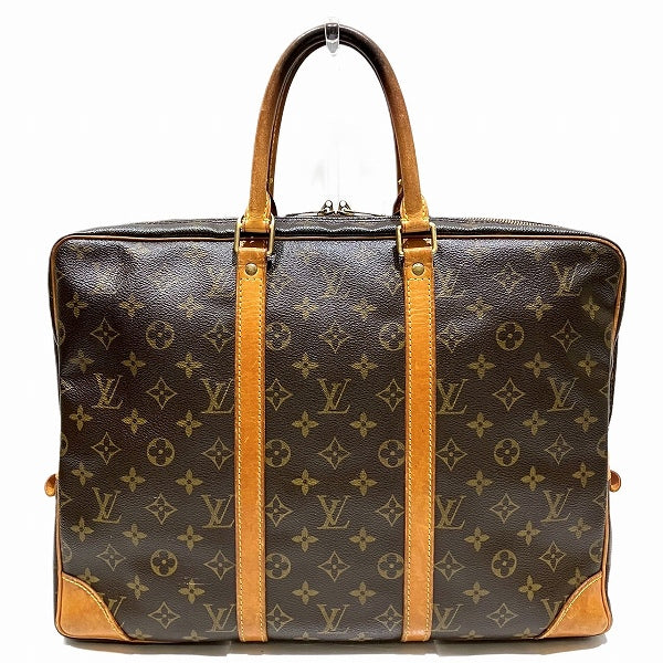 Louis Vuitton Monogram Porte-Documents Voyage M53361 Business Bag in Good Condition