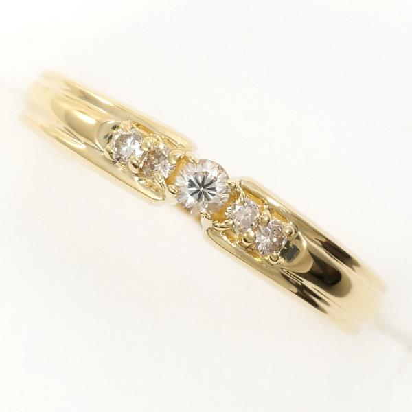 K18 Yellow Gold Diamond Ring