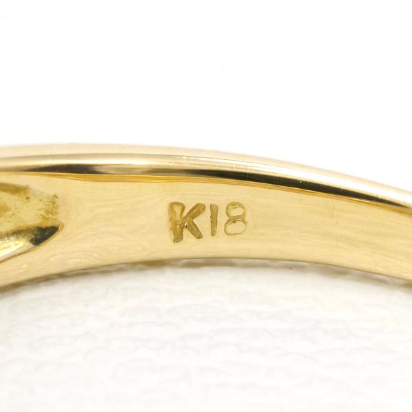 K18 Yellow Gold Diamond Ring 8