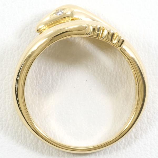 K18 Yellow Gold Diamond Ring 11