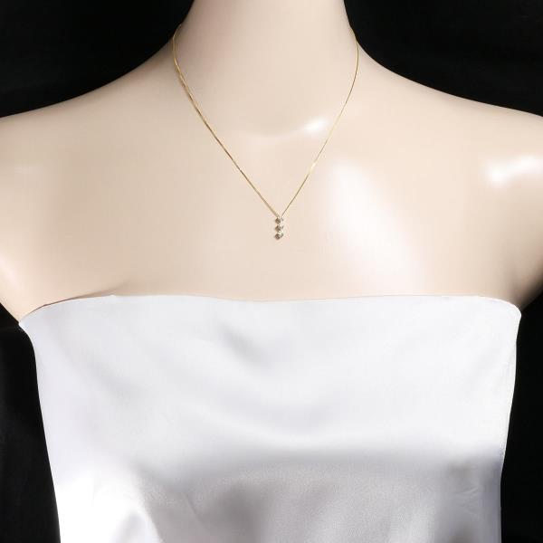 K18 Yellow Gold Diamond Necklace 0.30ct