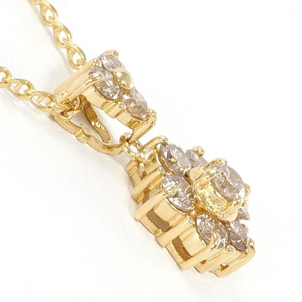 K18 Yellow Gold Diamond Necklace