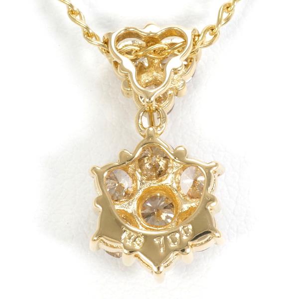 K18 Yellow Gold Diamond Necklace