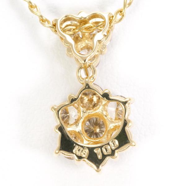 K18 Yellow Gold Diamond Necklace