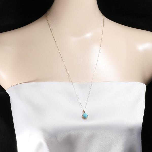 K18 Yellow Gold Turquoise Necklace