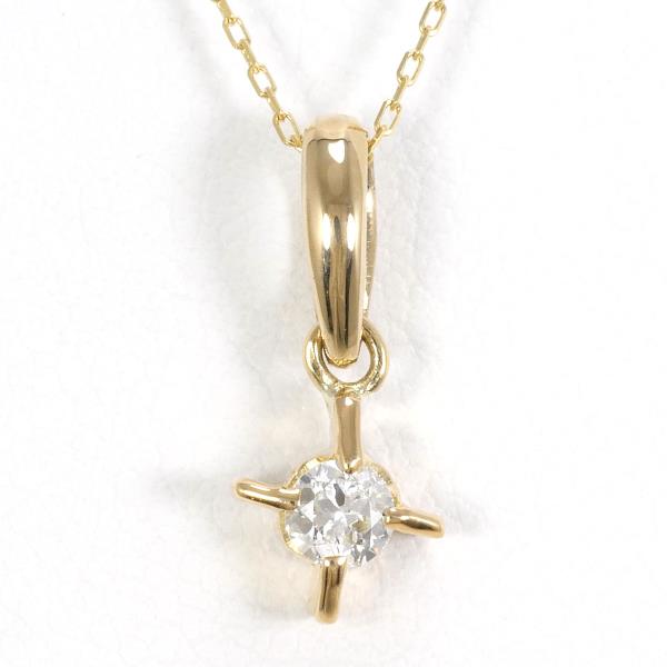 K18 Yellow Gold Diamond Necklace