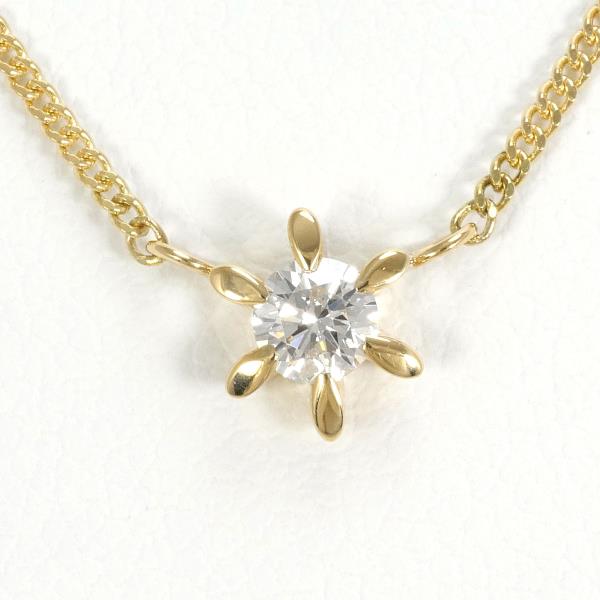 K18 Yellow Gold Diamond Necklace