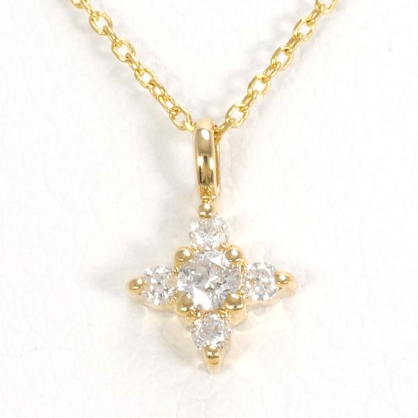 K18 Yellow Gold Diamond Necklace