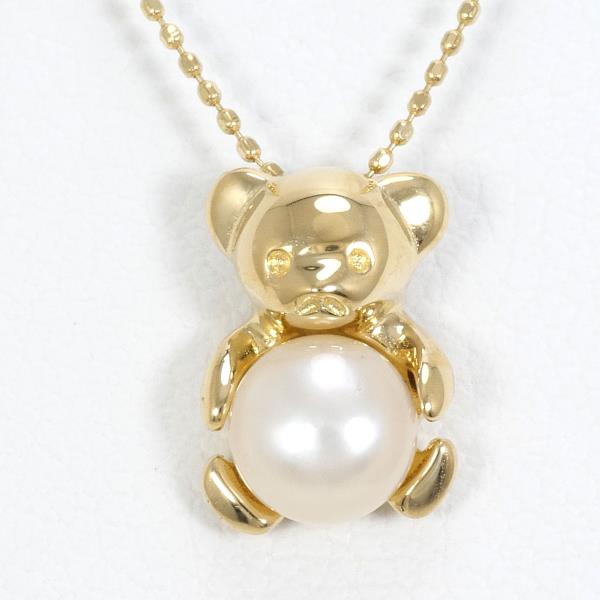 K18 Yellow Gold Pearl Necklace