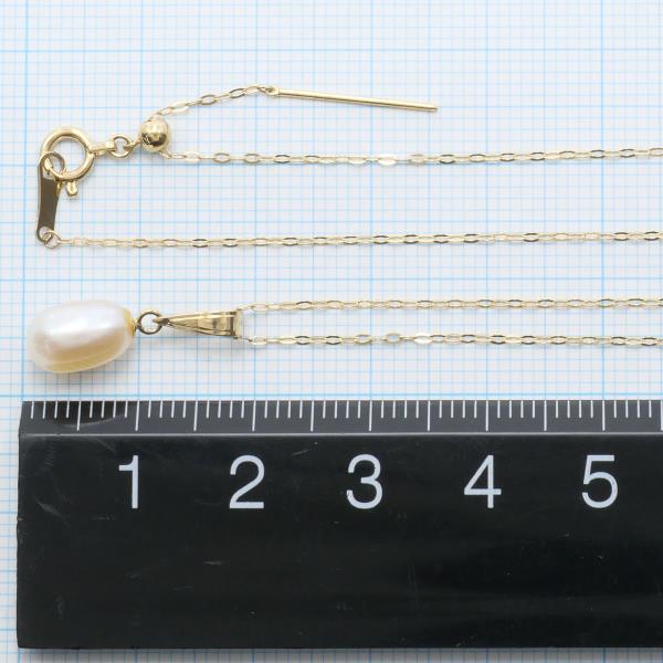 K18 Yellow Gold Pearl Necklace