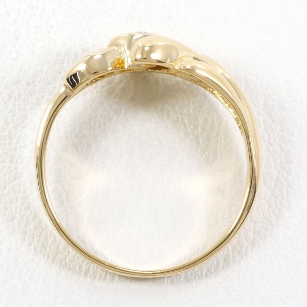 K18 Yellow Gold Diamond Ring 9