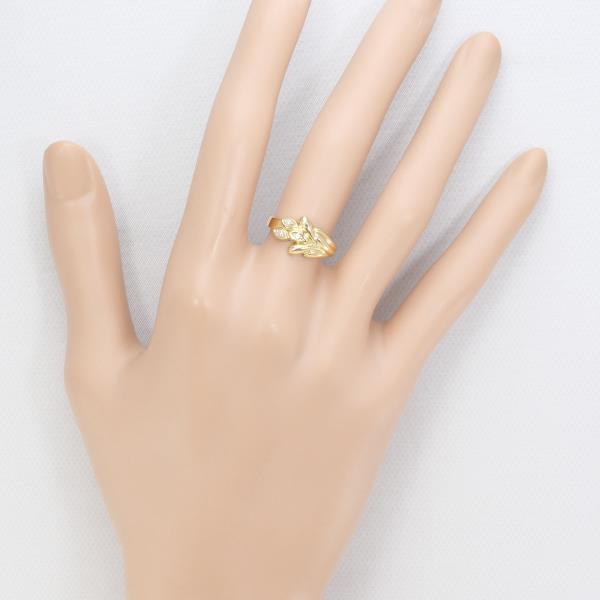 K18 Yellow Gold Diamond Ring 9