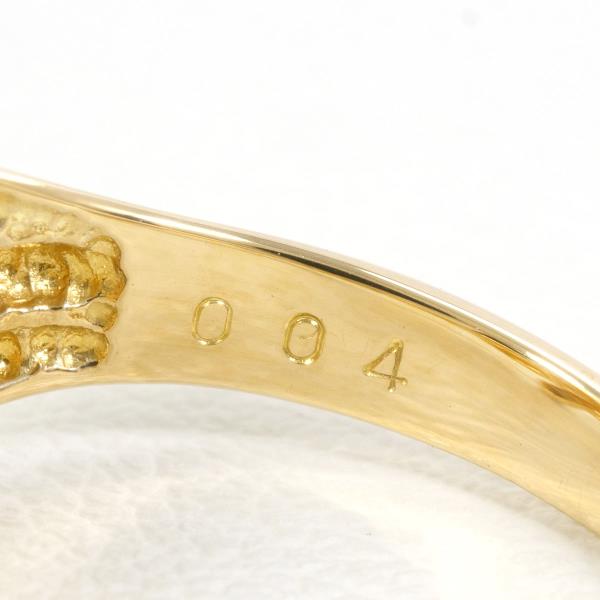 K18 Yellow Gold Diamond Ring 9