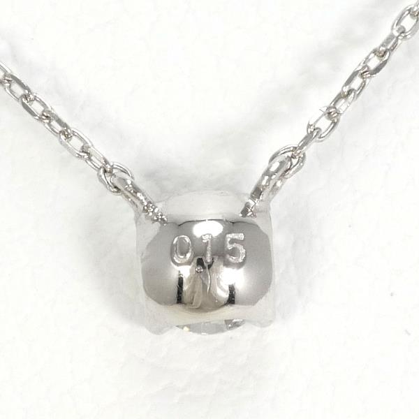 K18 White Gold Diamond Necklace