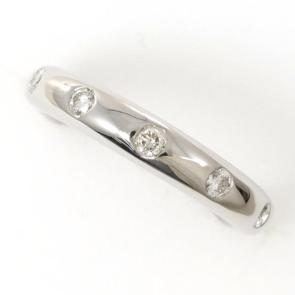 K18 White Gold Diamond Ring