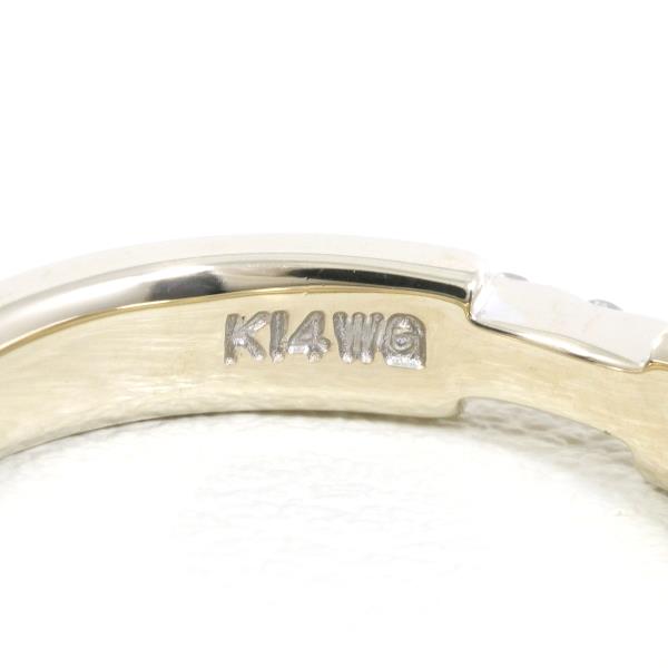 K14 White Gold Diamond Ring 11