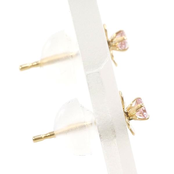 K18 Yellow Gold Tourmaline Earrings in Excellent Condition