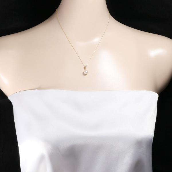 K18 Yellow Gold Pearl Necklace