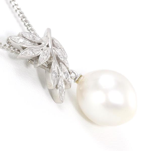 PT900 PT850 Platinum Pearl Necklace in Pristine Condition