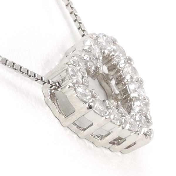 Platinum PT900 PT850 Diamond Necklace