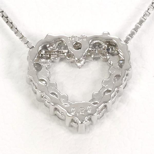 Platinum PT900 PT850 Diamond Necklace