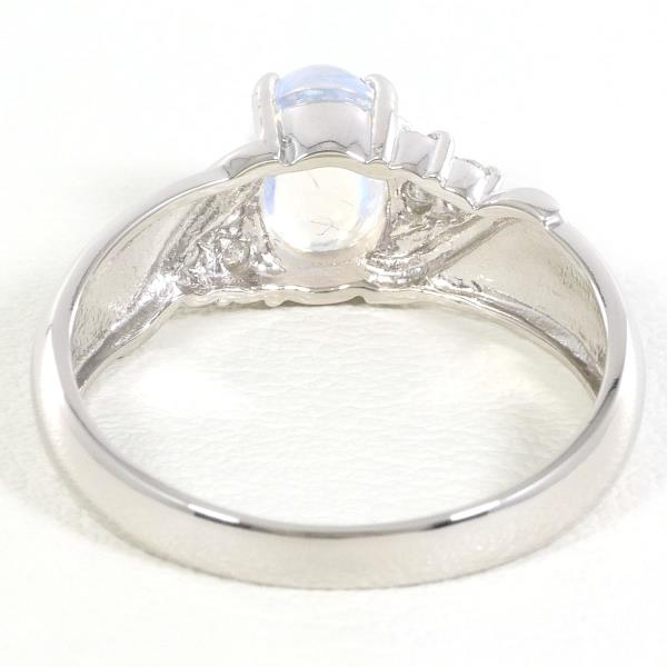 PT900 Platinum Moonstone Ring in Excellent Condition