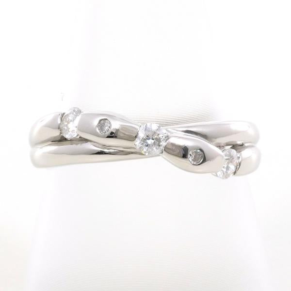 PT900 Platinum Diamond Ring 13