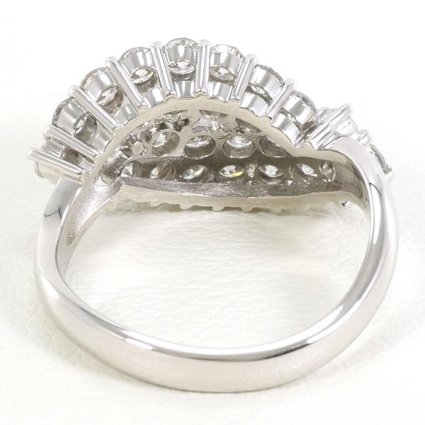 PT900 Platinum Diamond Ring 12