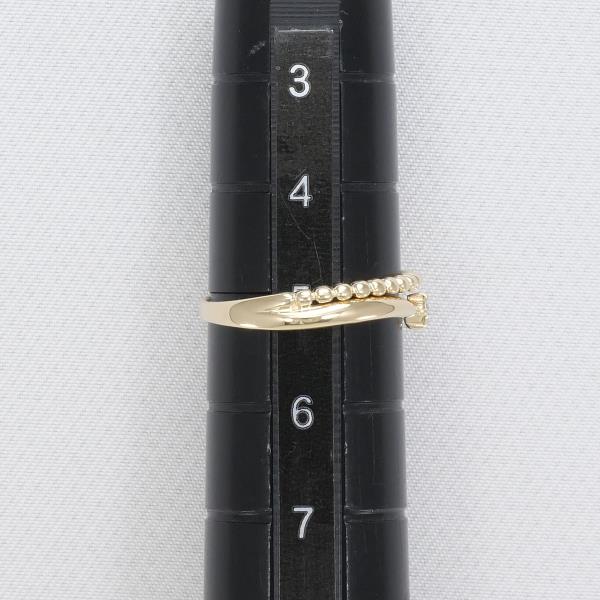 K10 Yellow Gold Diamond Ring in Excellent Condition