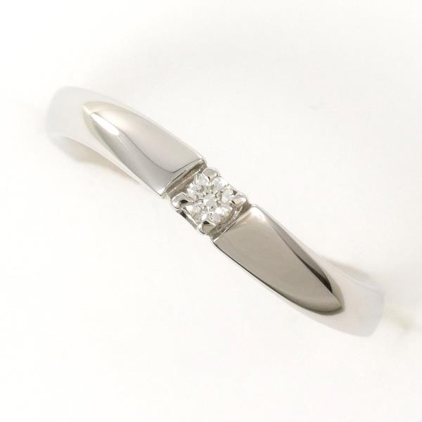 PT950 Platinum Diamond Ring Size 8