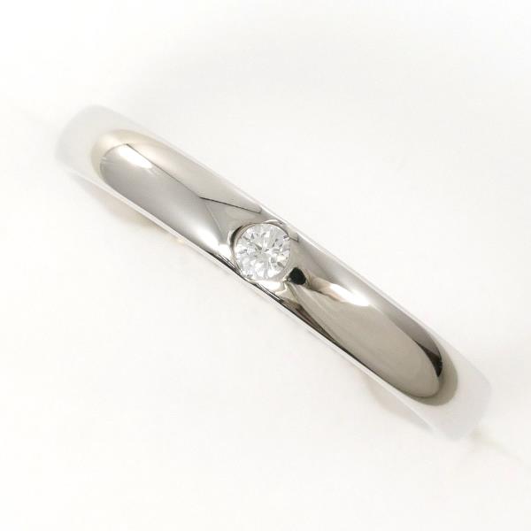 Saint Pure PT1000 Platinum Ring with Diamond and Sapphire in Excellent Condition