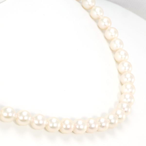 Silver Pearl Necklace 6.5mm 28.7g 42cm in Great Condition