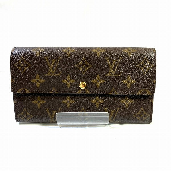 Louis Vuitton Monogram Portefeuille Sarah Long Wallet M61734 in Great Condition