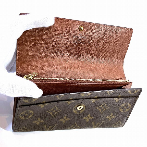 Louis Vuitton Monogram Portefeuille Sarah Long Wallet M61734 in Great Condition