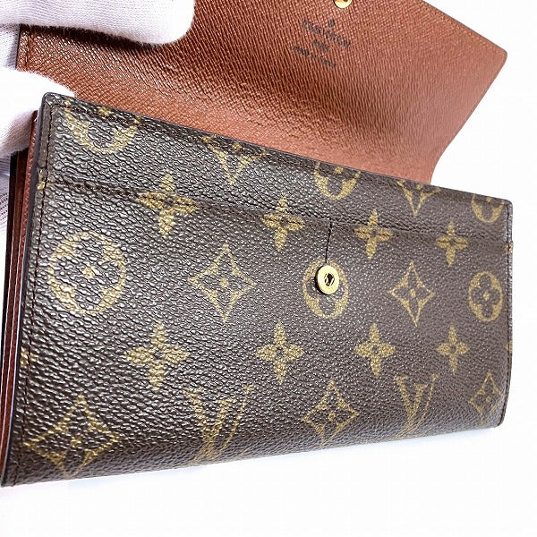 Louis Vuitton Monogram Portefeuille Sarah Long Wallet M61734 in Great Condition