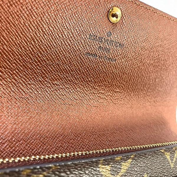 Louis Vuitton Monogram Portefeuille Sarah Long Wallet M61734 in Great Condition