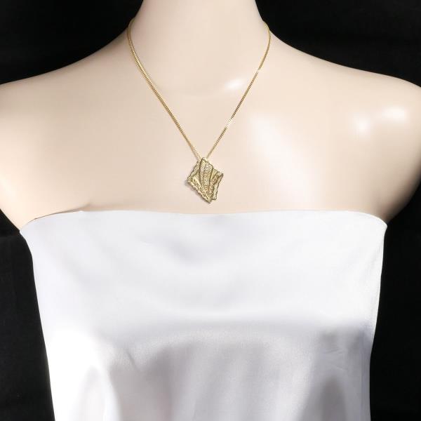 K18 Yellow Gold Diamond Necklace in Pristine Condition