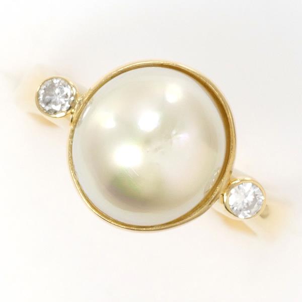 K18 Yellow Gold Pearl Ring