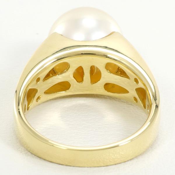 K18 Yellow Gold Pearl Ring