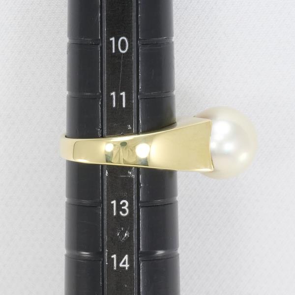 K18 Yellow Gold Pearl Ring