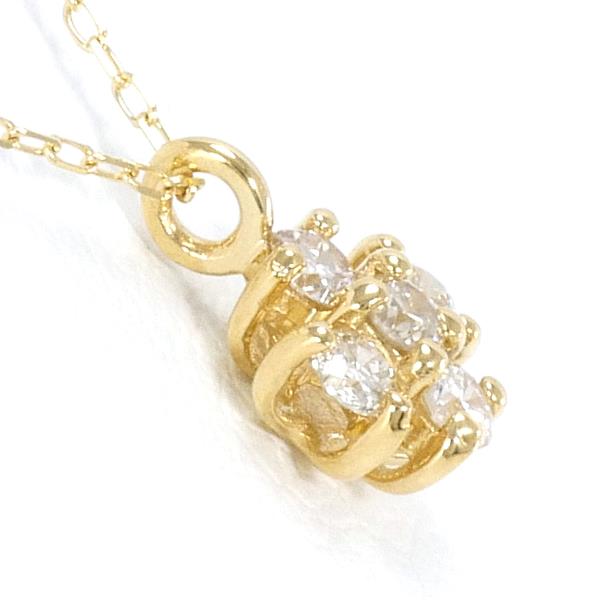 K18 Yellow Gold Diamond Necklace