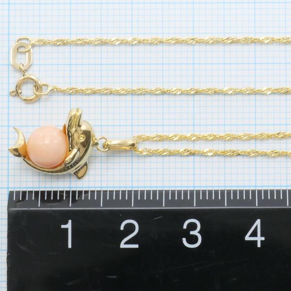 K18 Yellow Gold Coral Necklace