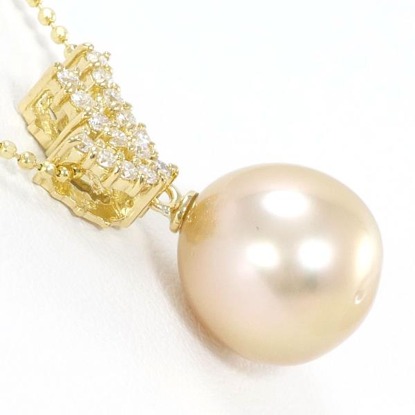 K18 Yellow Gold Pearl Necklace