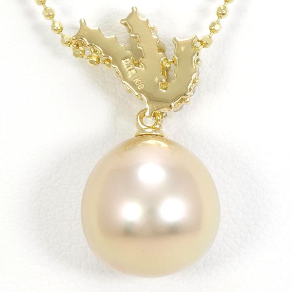 K18 Yellow Gold Pearl Necklace