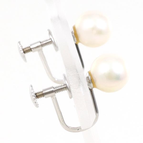 K14 White Gold Pearl Earrings