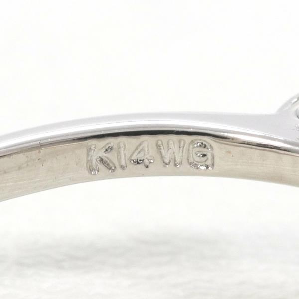 K14 White Gold Diamond Ring